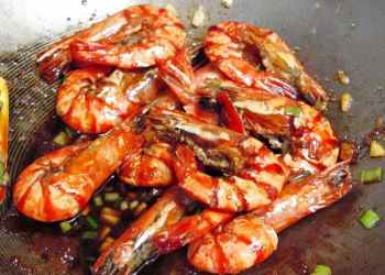 Hong Kong soy sauce shrimp