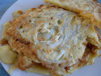 Whitebait fritters