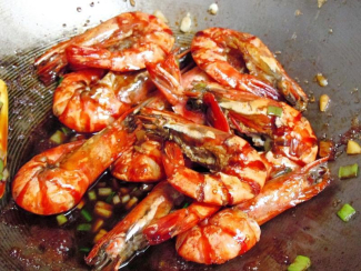 Hong Kong soy sauce shrimp