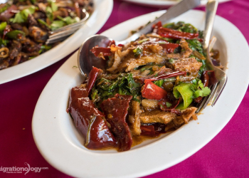 Thịt heo nấu ớt Bhutan