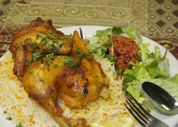 Cơm gà Mandi Ả Rập Saudi