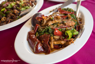 Thịt heo nấu ớt Bhutan