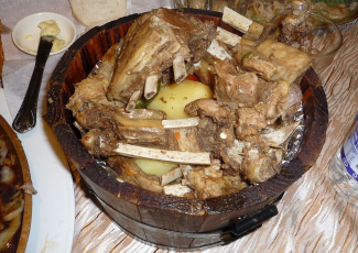 Thịt cừu hầm Mông Cổ