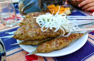 Thịt nướng Schashlik Uzbekistan