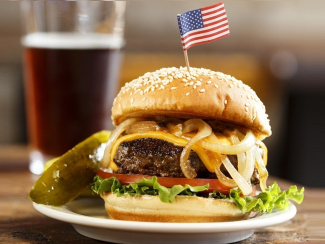 Bánh Hamburger Mỹ