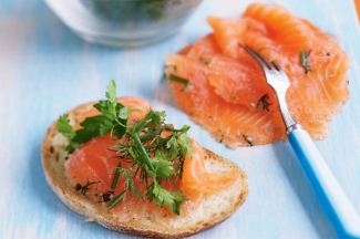 Cá hồi ướp Gravlax Thụy Điển