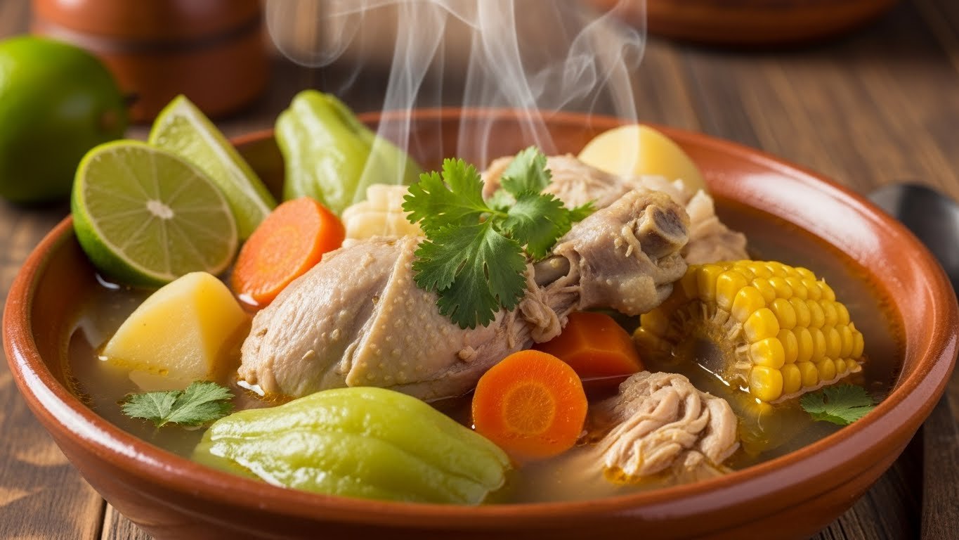 Sopa de Gallina India