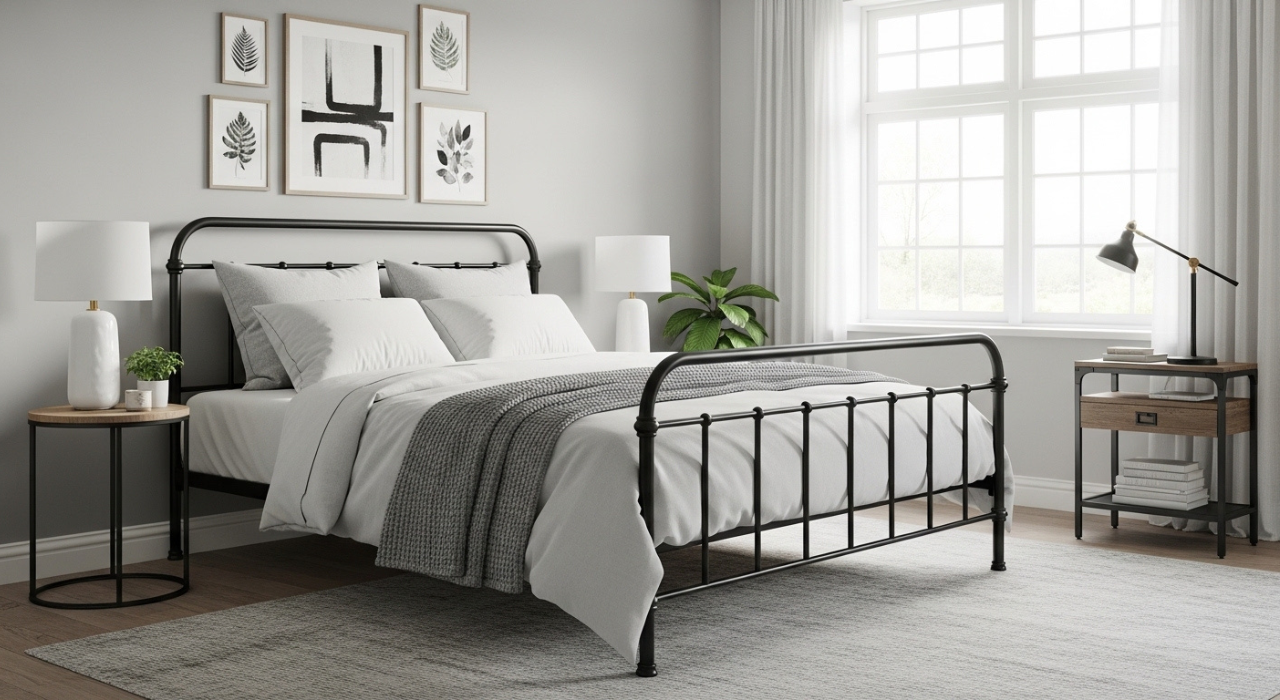 How to Style Your Room Around a Jernsenger Metal Bed: Tips and Ideas