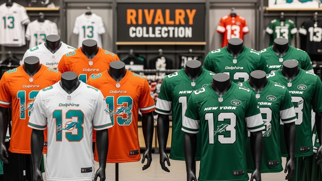 Get Ready for Game Day: Must-Have Miami Dolphins Rivalry Jerseys for Sale
