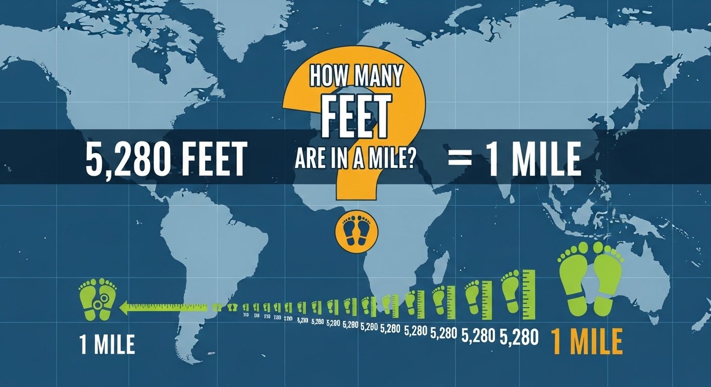 how many feet in a mile