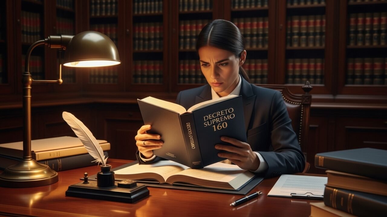 Navigating the Legal Landscape of Decreto Supremo 160