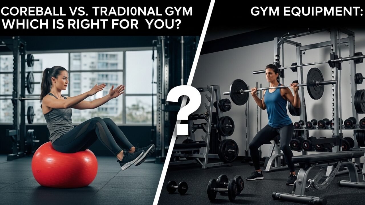 Coreball vs. Traditional Gym Equipment: Which is Right for You?